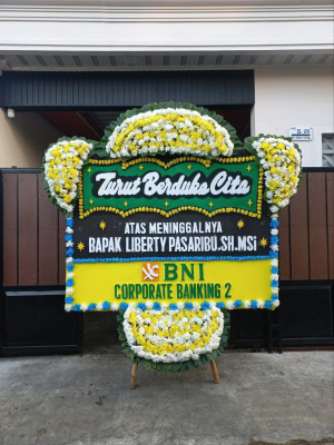 Papan Bunga Duka di Margamukti