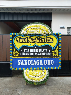 Papan Bunga Duka di Margamukti