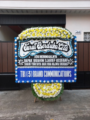 Papan Bunga Duka di Margamukti
